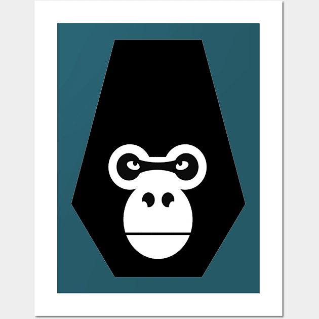 Planet of the Primates Gorilla Wall Art by chriswig